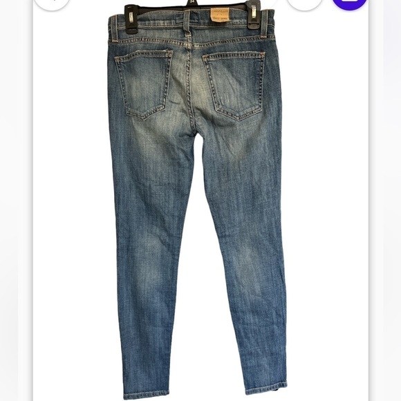 Current Elliott The Ankle Skinny in Super Luxe Destroy Repair - Picture 9 of 9